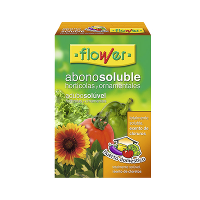 Abono Soluble Horticolas y Ornamentales 800gr Flower