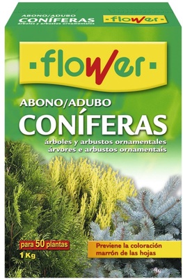 Abono Coniferas y Arbustos Flower 1 kg