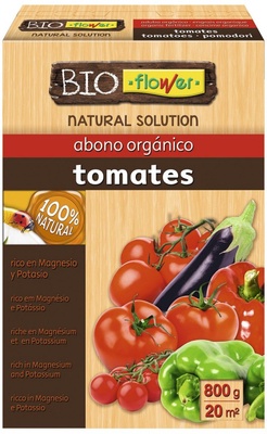 Bioflower Abono Organico Tomates 800g Bioflower Abono Organico Tomates 800g