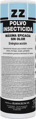 Zz Insecticida Polvo 250 gr Zz Insecticida Polvo 250 gr