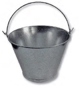 Cubo Conico Galvanizado 11 Cubo Conico Galvanizado 11