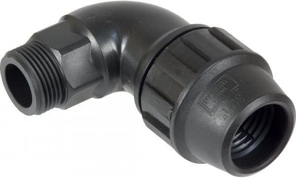 Acople Manguera Riego Codo Macho 1 Pulgada Acople Manguera Riego Codo Macho 1 Pulgada