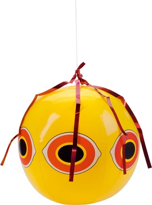 Espantapajaros de Balon Amarillo
