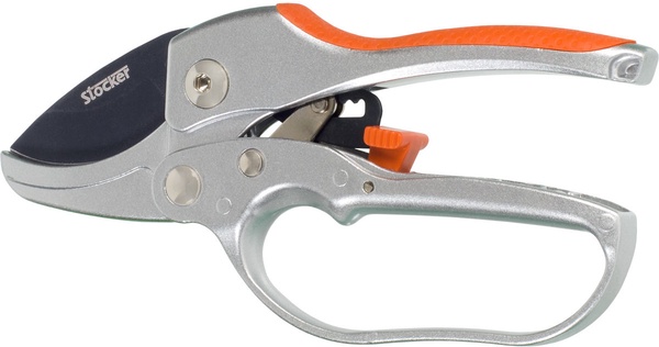 Tijera Mano Poda con Carraca 18 cm