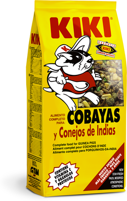 Kiki Cobayas y Conejo Indias 800 gr Kiki Cobayas y Conejo Indias 800 gr