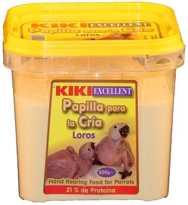 Excelent Papilla Cria Loros y Cotorras 500 gr