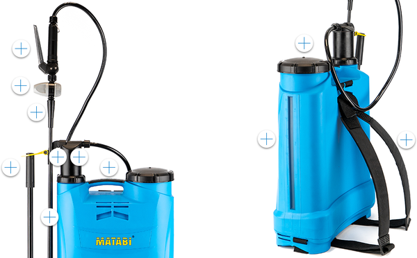 Pulverizador Matabi Evolution 16