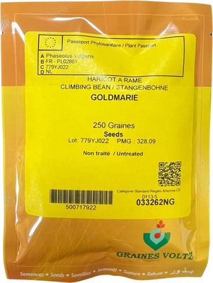 Semilla Judia Goldmarie 250 Unidades Semilla Judia Goldmarie 250 Unidades