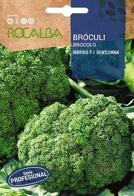 Semilla Profesional Brocoli Hibrido F1 Gentelman