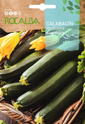 Semilla Calabacin Black Beauty (Negro Belleza)