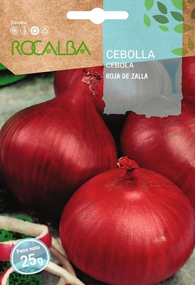 Semilla Cebolla Roja de Zalla 25 gr Semilla Cebolla Roja de Zalla 25 gr