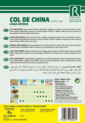 Semilla Col China Express