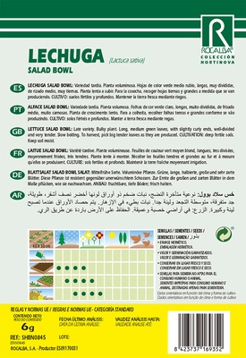 Semilla Lechuga Salad Bowl