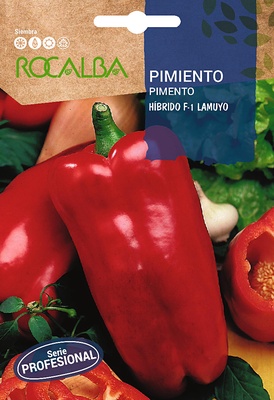 Semilla Profesional Pimiento Hibrido F1 Lamuyo