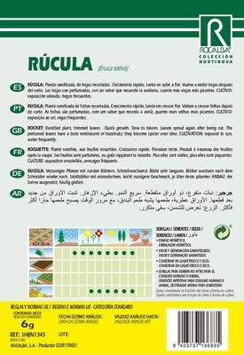 Semilla Rucula