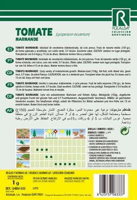 Semilla Tomate Marmande