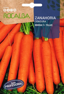 Semilla Profesional Zanahoria Hibrida F1 Tellus