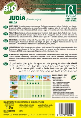 Semilla Ecologica Judia Helda