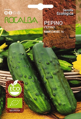 Semilla Ecologica Pepino Marketmore 76