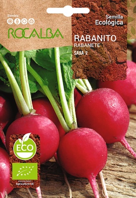 Semilla Ecologica Rabanito Saxa 2