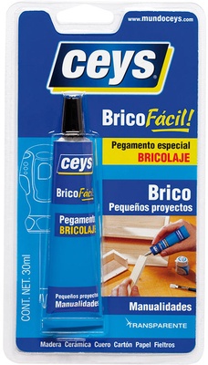 Adhesivo CEYS Bricofacil 30 ml Adhesivo CEYS Bricofacil 30 ml