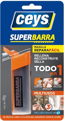 Masilla Reparadora Epoxi Multi Superbarra 48gr Ceys