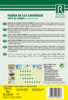 Semilla Hierba de los Canonigos