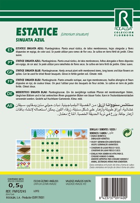 Semilla Estatice Sinata Azul