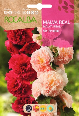 Semilla Malva Real Chater Doble Variada