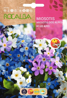 Semilla Miosotis de los Alpes Variado