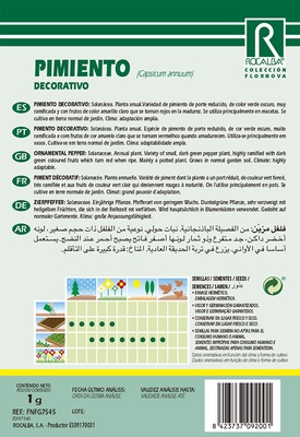 Semilla Pimiento Decorativo