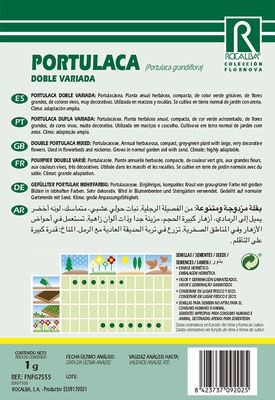 Semilla Portulaca Doble, Variada