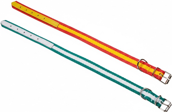 Collar Bandera 65 x 2 cm. Cinta Nylon/ Serraje Collar Bandera 65 x 2 cm. Cinta Nylon/ Serraje
