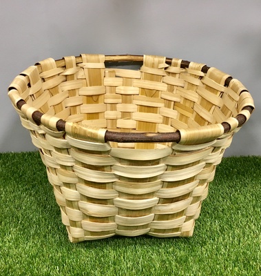 Cesto Madera Redondo Artesanal N�2