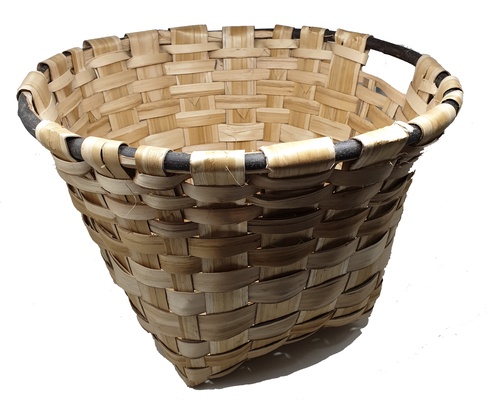 Cesto Madera Redondo Artesanal N�5