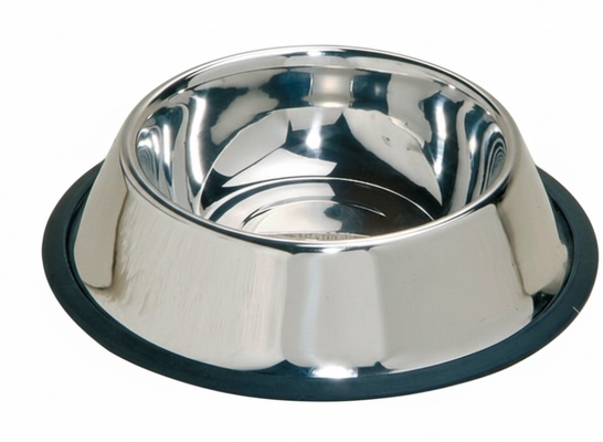 Comedero Perros 12x5 cm. 200 ml. acero Inoxidable