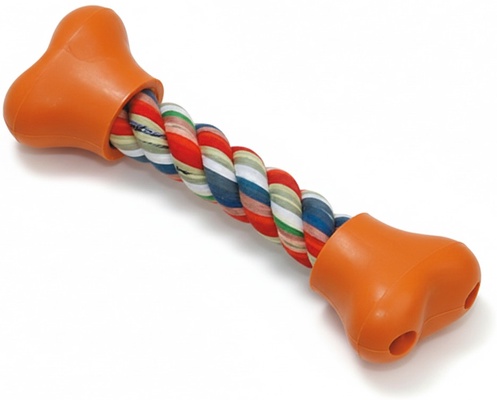 Mordedor Algodon Punta Plastico 22 cm. Mordedor Algodon Punta Plastico 22 cm.