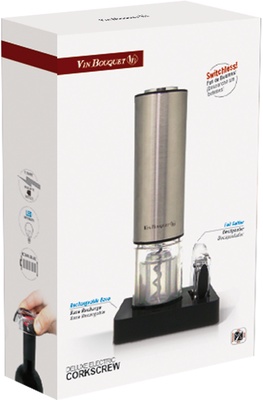 Descorchador El�ctrico Deluxe Vin Bouquet