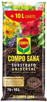Sustrato Compo Sana 70 + 10 Litros Sustrato Compo Sana 70 + 10 Litros