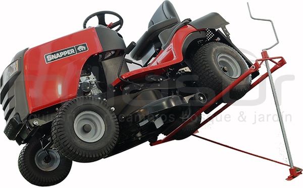 Elevador para Limpieza y Mantenimineto Tractor Cortacesped