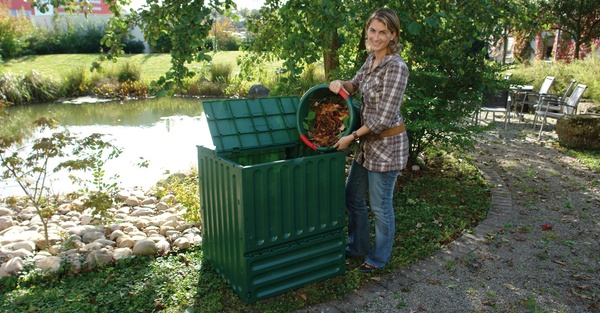 Compostadora Eco-king 400l Verde