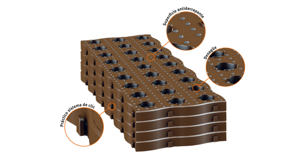 Loseta para Camino Maxi 4 unidades