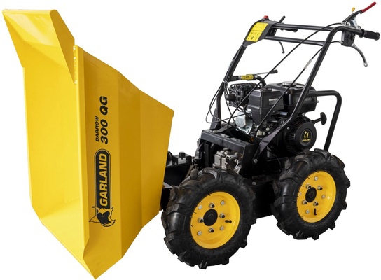 Carretilla Motor Gasolina Garland 4x4 Barrow 300qg-v20