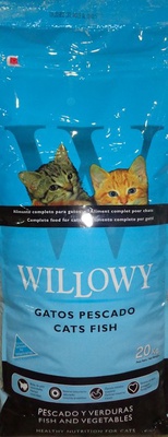 Pienso Willowy Gatos Pescado 20kg