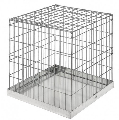 Jaula Exposicion 60 x 60 x 60 con Bandeja Jaula Exposicion 60 x 60 x 60 con Bandeja