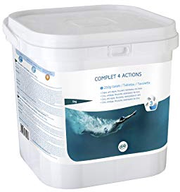 Gre Cloro Piscina 4 Acciones 5 kg Tabletas