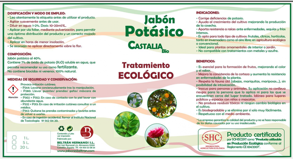 Jabon Potasico Bio 250ml
