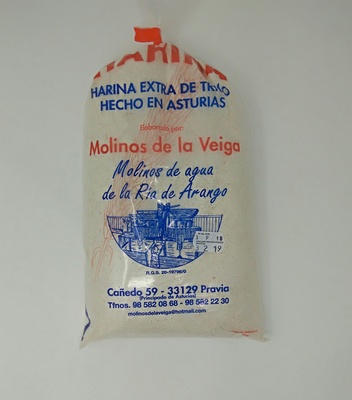Harina de Trigo Molinos de Agua Ria de Arango 1kg Harina de Trigo Molinos de Agua Ria de Arango 1kg