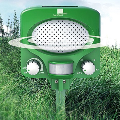 Ahuyentador Animales Ultrasonico Solar