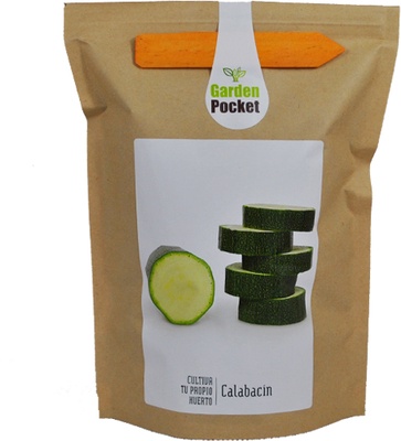 kit Huerto Pocket Calabacin